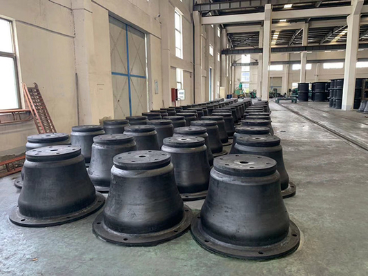Tấm chắn cao su hình nón ISO9001 Màu đen Linh hoạt Lớp cao su tự nhiên NBR