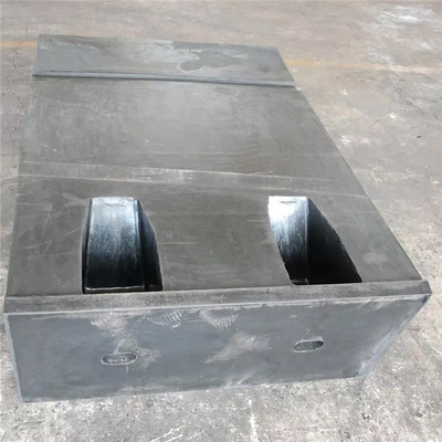 Loại phần tử Đế đỡ cao su Tấm chắn mịn NR Bộ đệm cao su hạng nặng