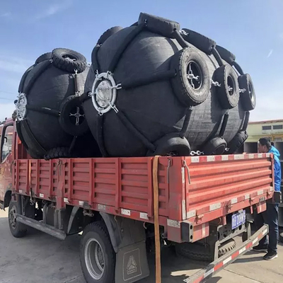 3.3M 80kPa Yokohama Dock Fender Bumper ISO17357 1: 2014 Tiêu chuẩn