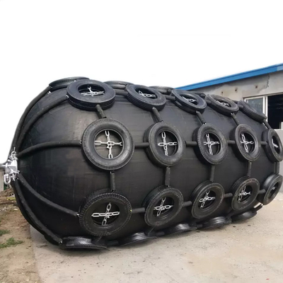 STS ISO17357 Dụng cụ chắn bùn cao su Yokohama 50kPa Chắn nổi cầu thang