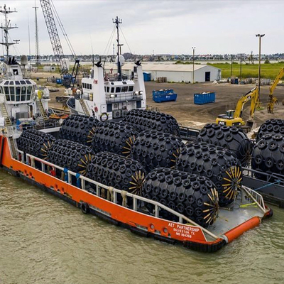 50kPa 4,5M Tấm chắn cao su Yokohama với Lưới bảo vệ lốp xe hạng nặng