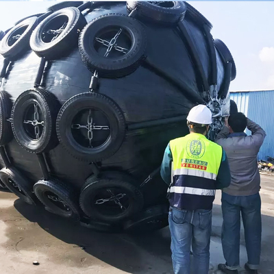 26 Lớp Chắn bùn cao su Yokohama 2,5M Bộ chắn bùn nổi 50kPa