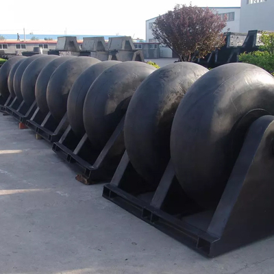 Bộ đệm dock cho con lăn hạng nặng cho tàu thuyền Chất liệu cao su nitrile