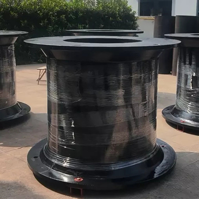 PIANC 2002 Tấm chắn bùn cao su tế bào neo đậu trên biển với khung phía trước bằng thép