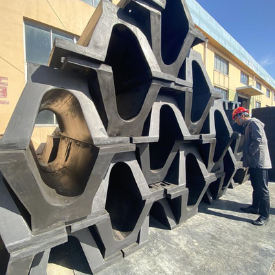 V Type Marine Arch Fender Cao su tự nhiên 500h cho Berthing