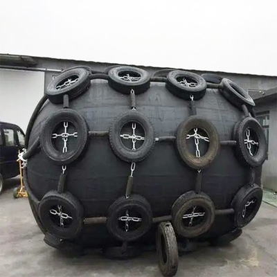 Ship Wharf Yokohama Fender Khối khí nén 3,3mx6,5m Marine Berthing