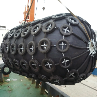 Ship Wharf Yokohama Fender Khối khí nén 3,3mx6,5m Marine Berthing