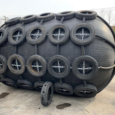 Pianc 2002 Marine 3,3 X 6,5m Fender nổi Bến thuyền Yokohama với lốp máy bay