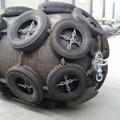 Pianc 2002 Marine 3,3 X 6,5m Fender nổi Bến thuyền Yokohama với lốp máy bay
