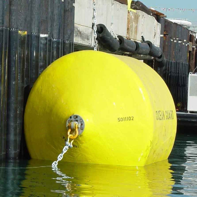 Fender bọt nổi 3,3m * 6,5m Marine Iso 9001 Mặt bích Hdg tiêu chuẩn