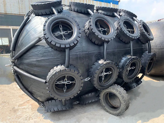 Tấm chắn bùn cao su Yokohama khí nén 4,5 * 9m Jumbo cực lớn