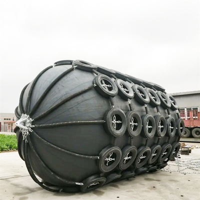 Ship Wharf Dock Protection Bảo vệ cao su Yokohama Fender 80kpa Khí nén Marine