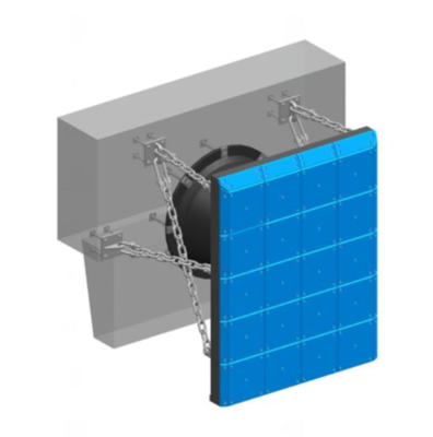 Chắn bùn cao su hình nón 1200mm màu đen Dock Spc Super Marine