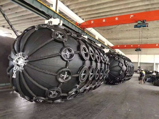 Túi khí áp suất cao 0,08 MPa Yokohama Fender Độ bền kéo cao