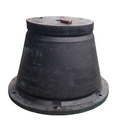 Hệ thống chắn bùn cao su 600mm hình nón cho hàng hải và cơ sở hạ tầng