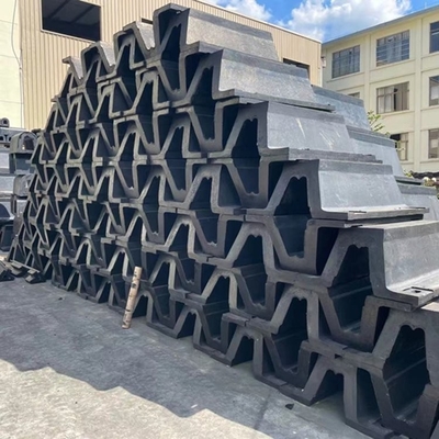 V-Shaped Harbor Rubber Boat Fenders cho ứng dụng hàng hải