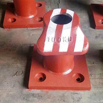 Double Bitt dây thừng tàu đậu giá Bollards Capacity lớn