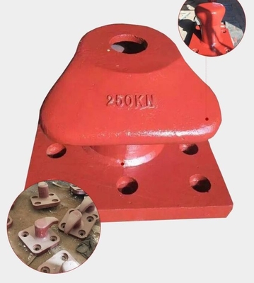 Double Bitt dây thừng tàu đậu giá Bollards Capacity lớn