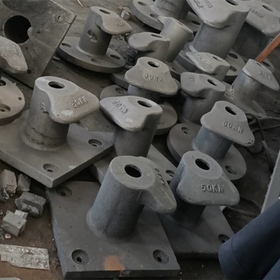 Double Bitt dây thừng tàu đậu giá Bollards Capacity lớn