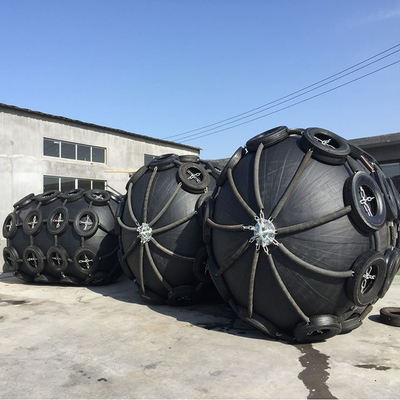 Bảo vệ chống va chạm khí nén Marine Fenders 50kpa 3,3 * 6,5m