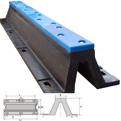 75 Shore A OEM cao su Dock Fender loại V cho thuyền