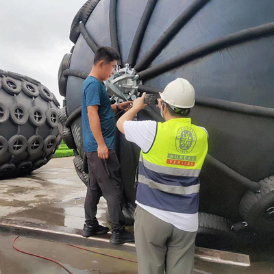 Tấm chắn cao su khí nén 50kPa ISO17357-1: 2014 Thông số kỹ thuật Giấy chứng nhận BV