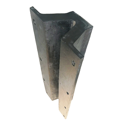 Vỏ cao su Marine Dock Fenders màu đen Độ uốn cong cao