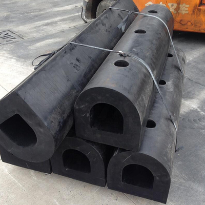 Ocean Guard loại D Fenders sóng Deflectors cao su Boat Fenders thổi giật