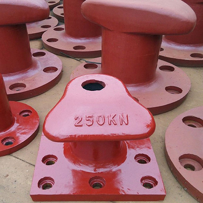 150T Marine Mooring Bollard chống thời tiết Trách nhiệm đầu Tee