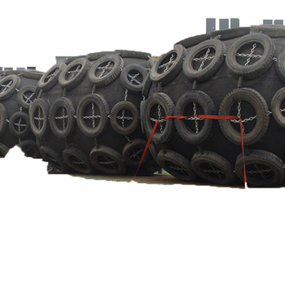 Độ bền cao Yokohama Fender màu đen để ngăn ngừa va chạm tàu