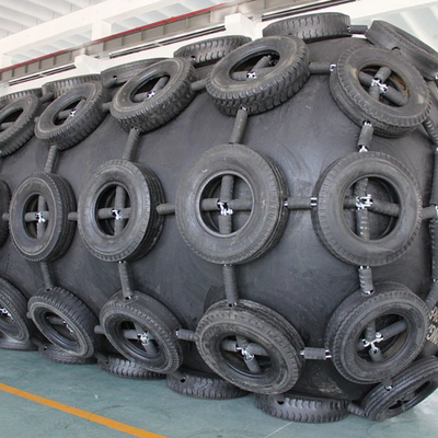 50kpa 80kpa Pneumatic Rubber Fender Marine Rubber Fenders Tiêu chuẩn ISO17357