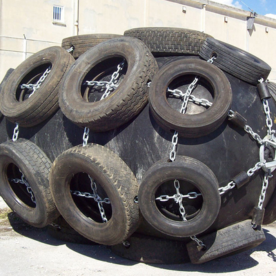 50kpa 80kpa Pneumatic Rubber Fender Marine Rubber Fenders Tiêu chuẩn ISO17357