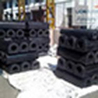 Dock Bumper D Type Fenders với logo và phương pháp sản xuất tùy chỉnh