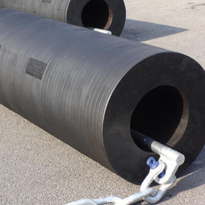 Đen hình trụ Marine Fenders bền cho tác động cao và bảo trì thấp
