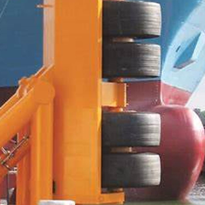 Vòng tròn màu đen bền Vòng tròn cao su thuyền cho các bến cảng