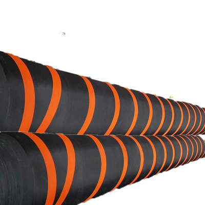 STS ống ống ống nối đôi với Nr Orange Spiral Strip Cover
