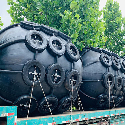 Dnv được chứng nhận Yokohama Rubber Fender Ship Collision Pad cho Port Berthing