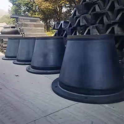 500h Cone Fender Tăng năng lượng hấp thụ lực phản ứng thấp Thiết kế tiết kiệm không gian