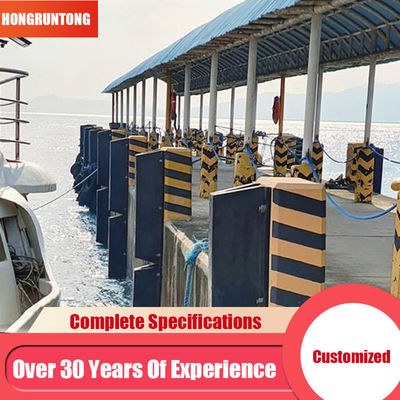 Loại V Dock Bumper Khả năng chống va chạm mạnh Khả năng bền lâu dễ cài đặt