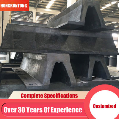 Hình dạng V Marine Fender hấp thụ cú sốc hiệu quả Thiết kế nhẹ Không bảo trì