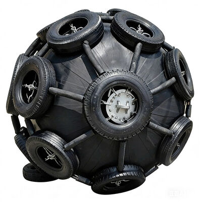 Pneumatic Fender Inflation nhanh Inflation Deflation Kháng mòn cao Bảo trì hàng ngày thấp