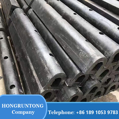 D Rubber Fender Space Saving Stable Structure Simple Maintenance