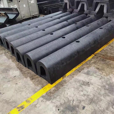 D Rubber Fender Space Saving Stable Structure Simple Maintenance
