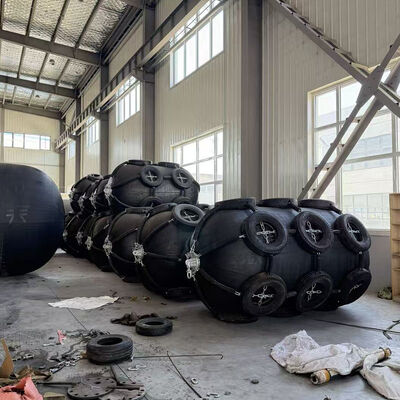 Yokohama Pneumatic Fender with Low Reaction Force Weather Resistant and Corrosion Resistance for Marine Applications