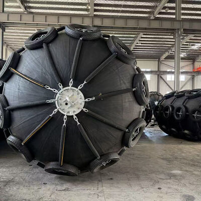 Yokohama cao su Fender với hấp thụ năng lượng cao bền chống mòn cho bảo vệ biển tiêu chuẩn ISO17357-1: 2014