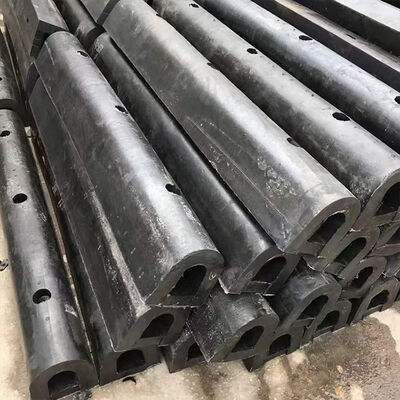 Vè chắn bùn loại D, tiết kiệm không gian, cấu trúc ổn định, bảo trì đơn giản, vè chắn bùn cao su hàng hải